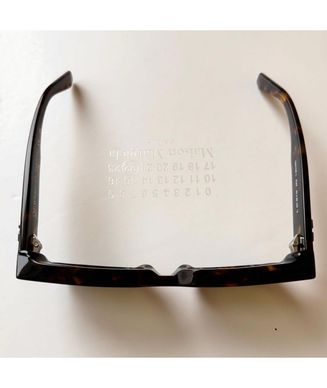 OFF-WHITE Зеленые пластиковые солнцезащитные очки, фото 7