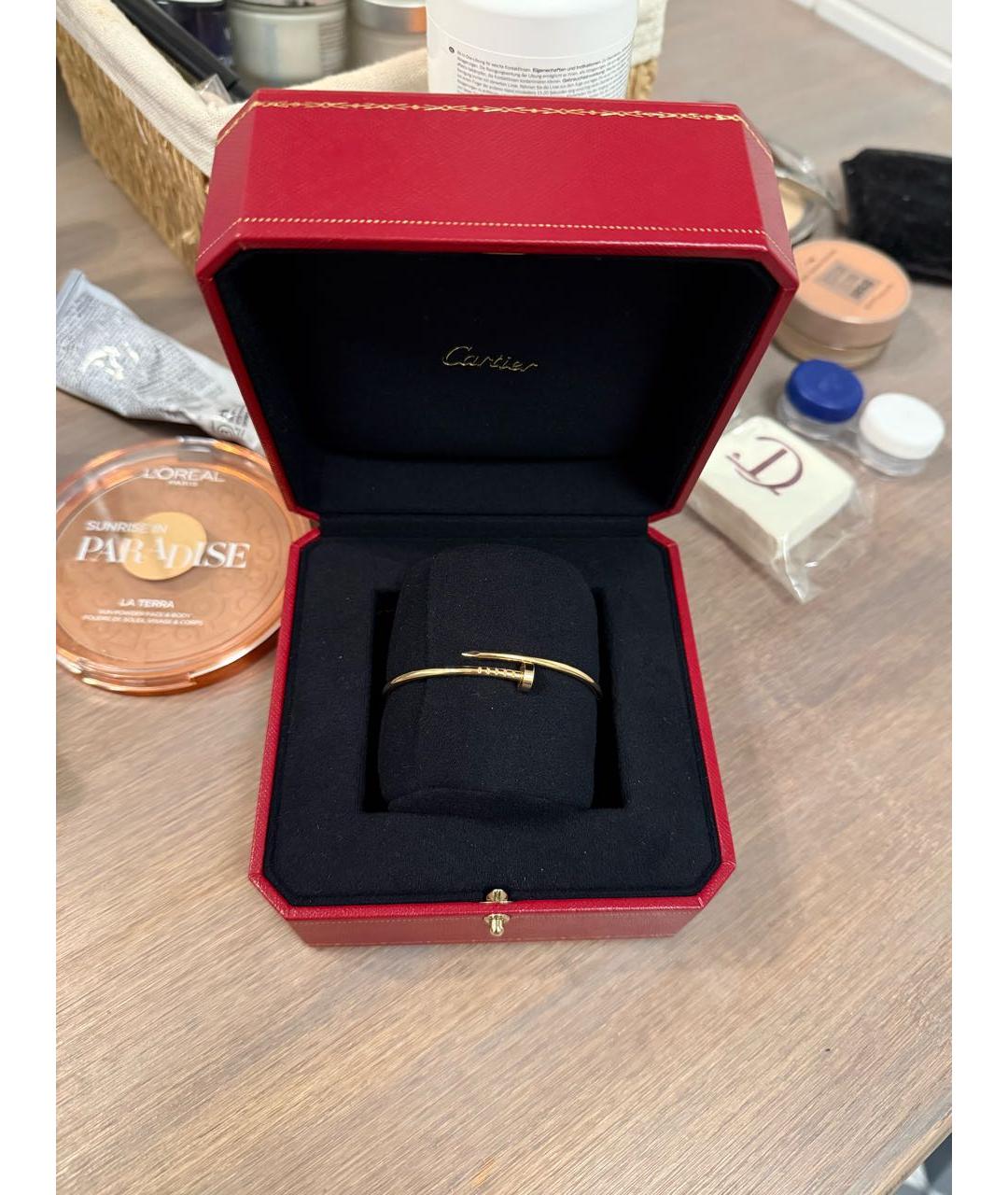 CARTIER Золотой браслет из желтого золота, фото 5