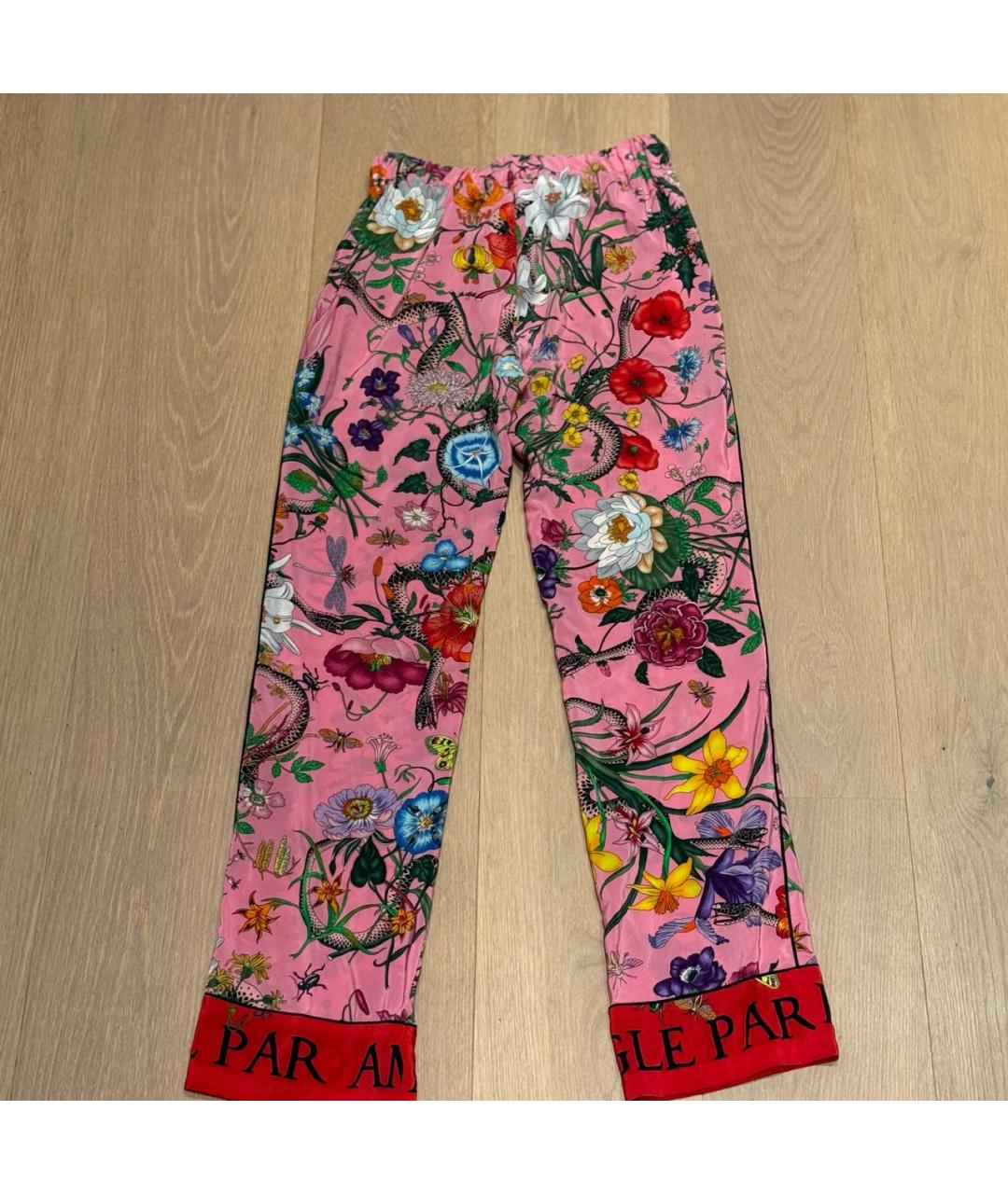 GUCCI Мульти шелковая пижама, фото 2