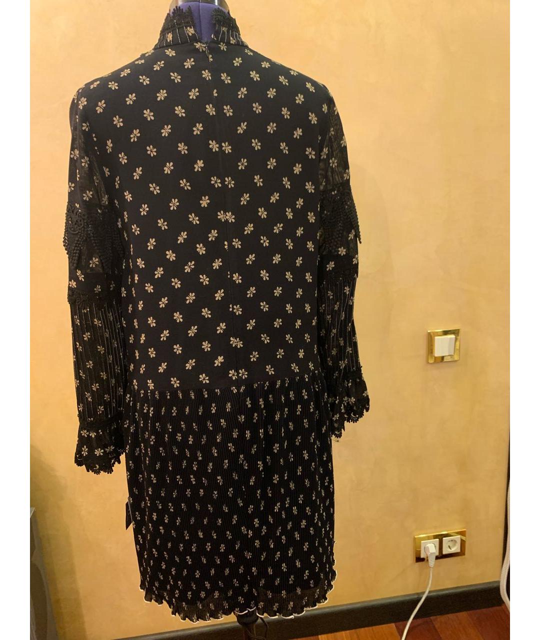 ANNA SUI Черное повседневное платье, фото 2