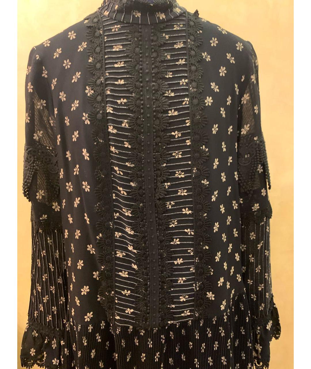 ANNA SUI Черное повседневное платье, фото 4