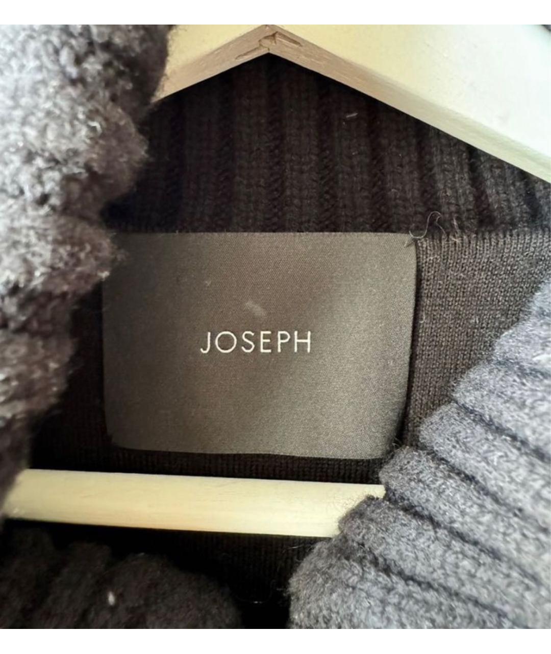 JOSEPH Черный шерстяной пуховик, фото 3