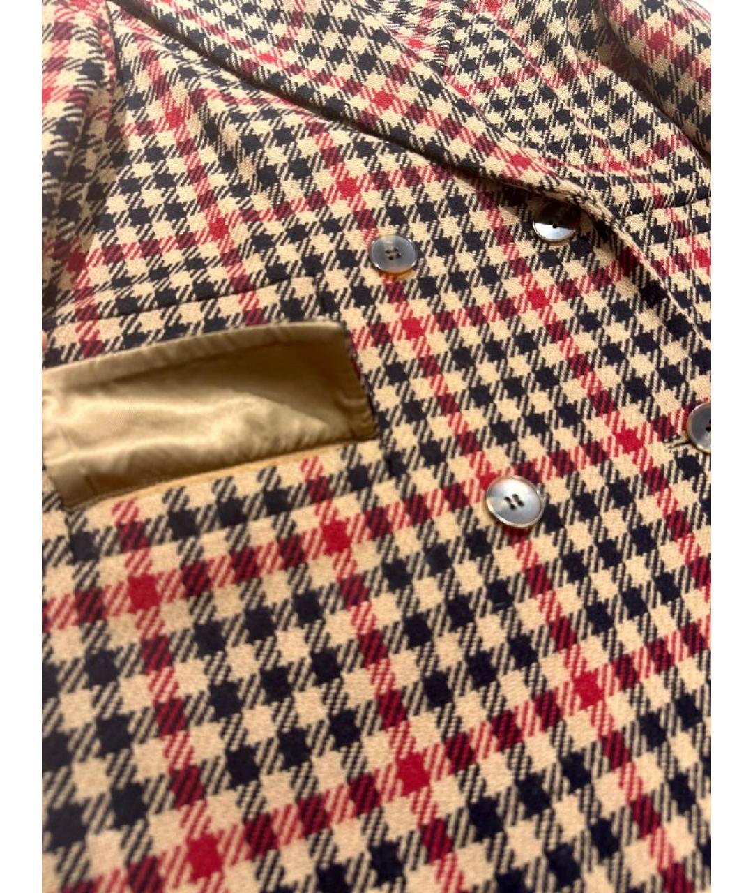 HUGO BOSS Мульти шерстяное пальто, фото 4