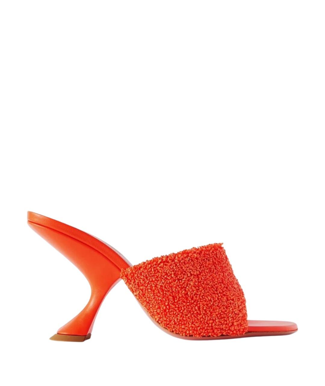 Amina Muaddi Оранжевое мюли, фото 1