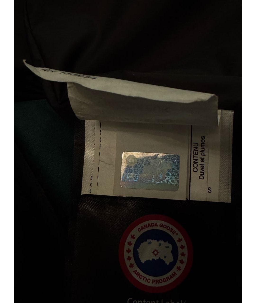 CANADA GOOSE Черный пуховик, фото 4