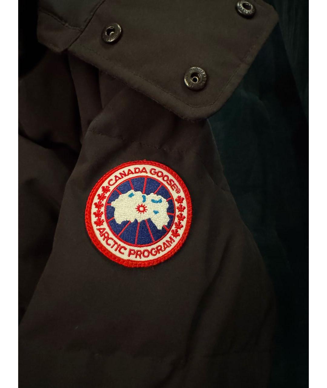 CANADA GOOSE Черный пуховик, фото 3