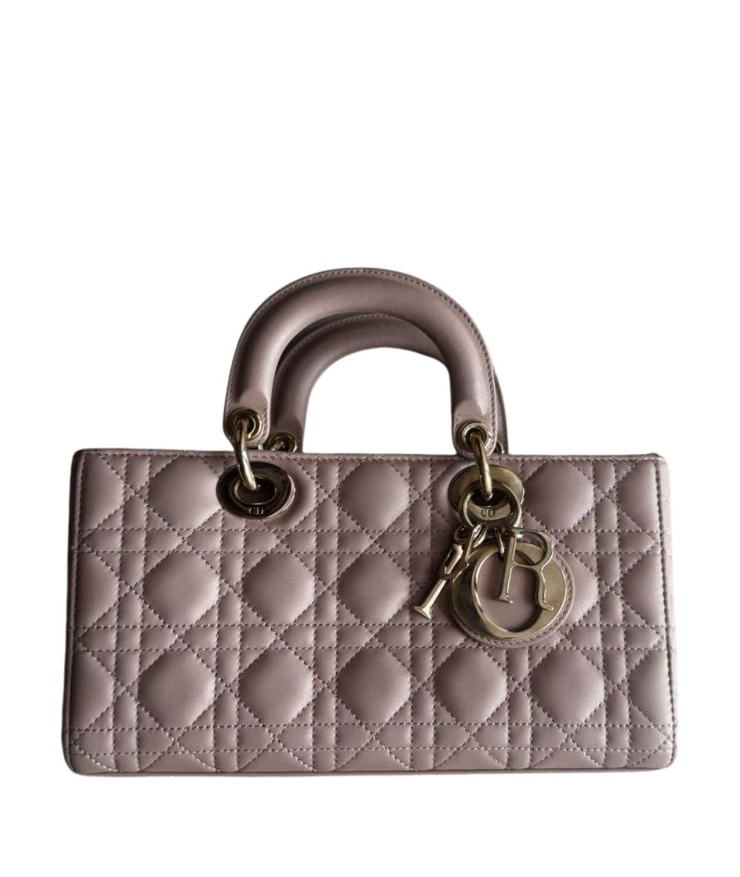 CHRISTIAN DIOR Кожаная сумка с короткими ручками, фото 1