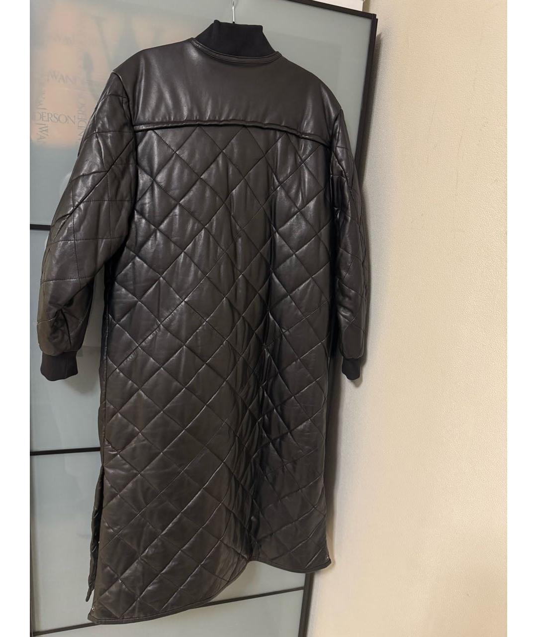 MUUBAA Черная кожаная куртка, фото 2