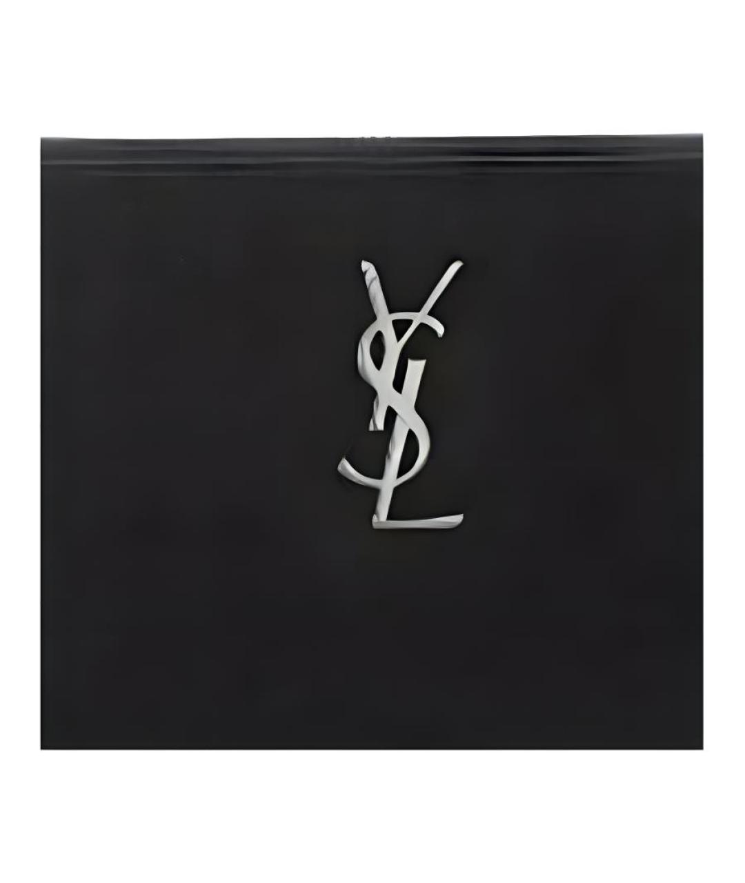 SAINT LAURENT Черная кожаная папка для документов, фото 5