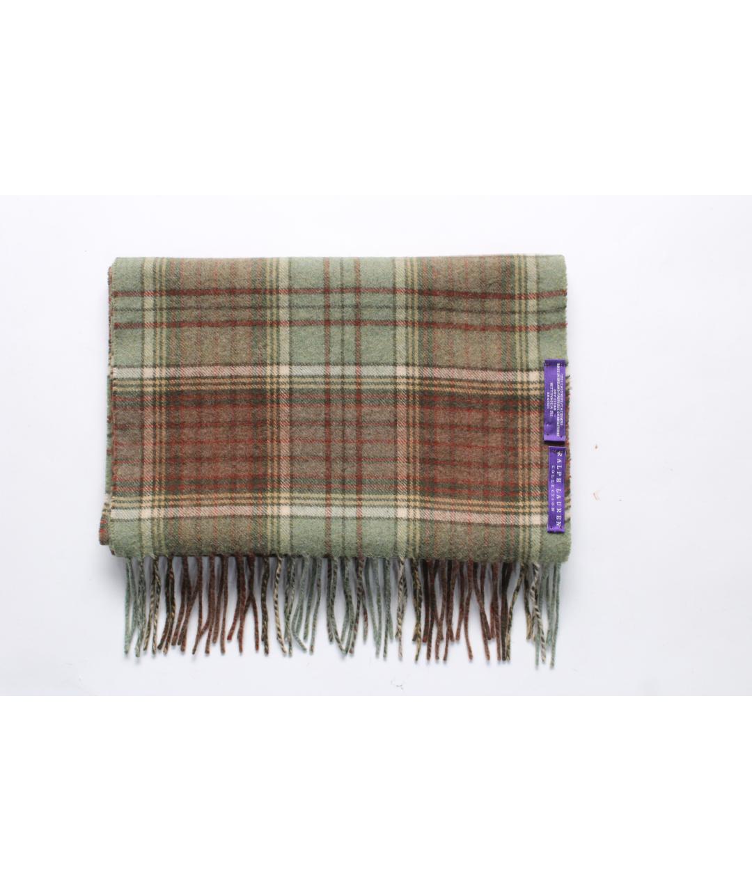 RALPH LAUREN PURPLE LABEL Мульти кашемировый шарф, фото 7