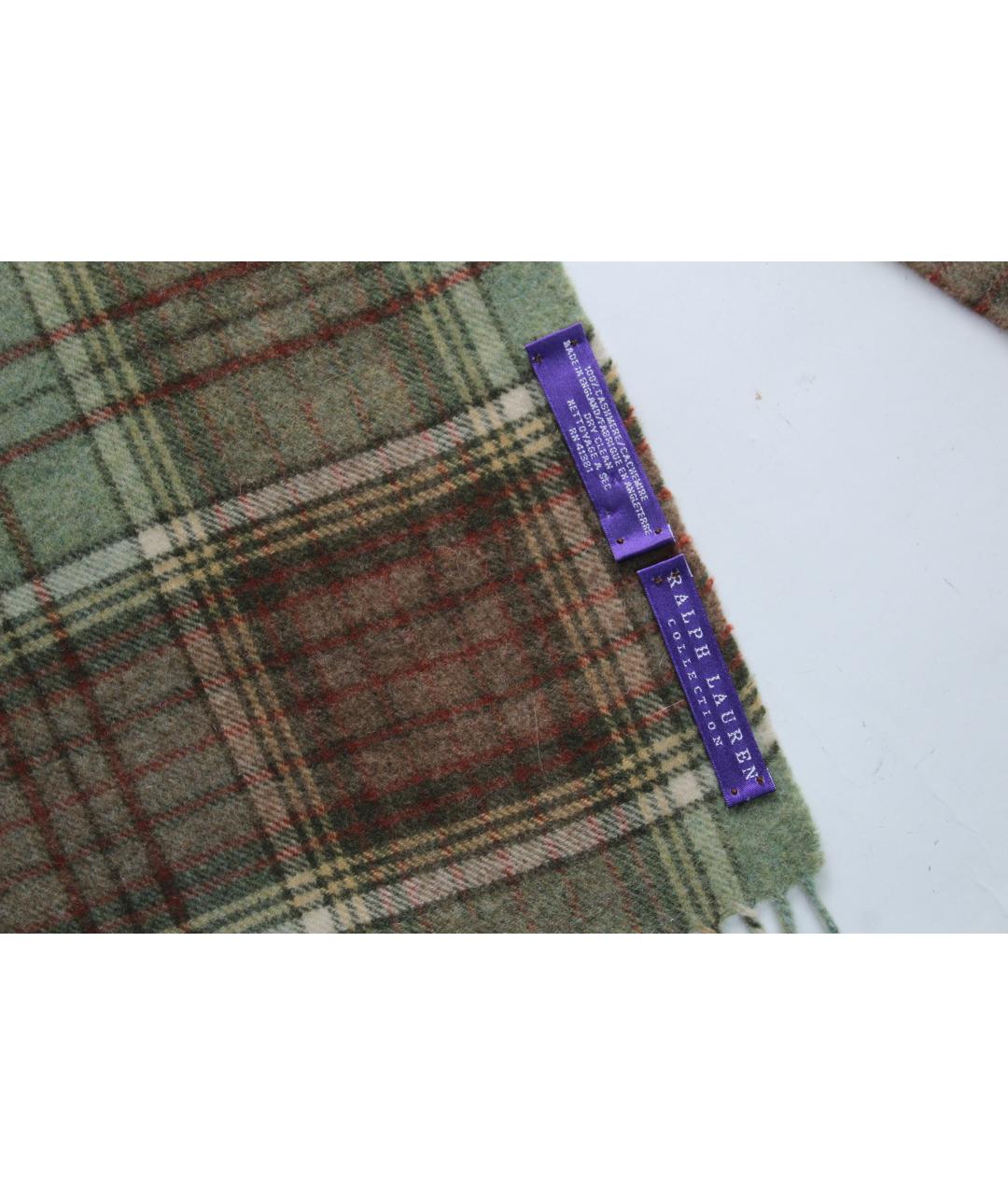 RALPH LAUREN PURPLE LABEL Мульти кашемировый шарф, фото 3