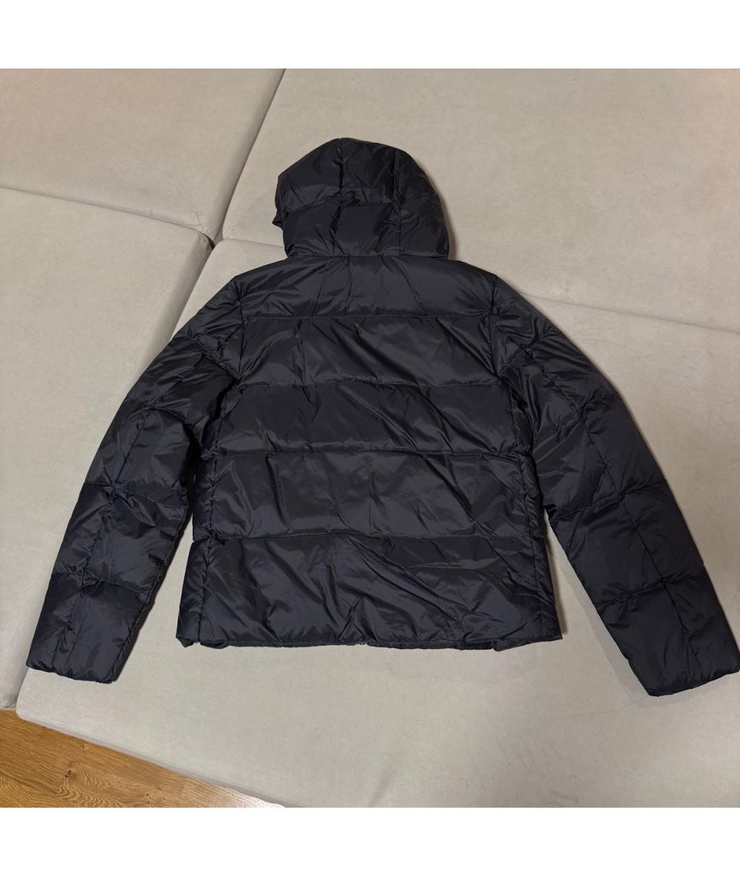 CALVIN KLEIN Черный полиэстеровый пуховик, фото 2
