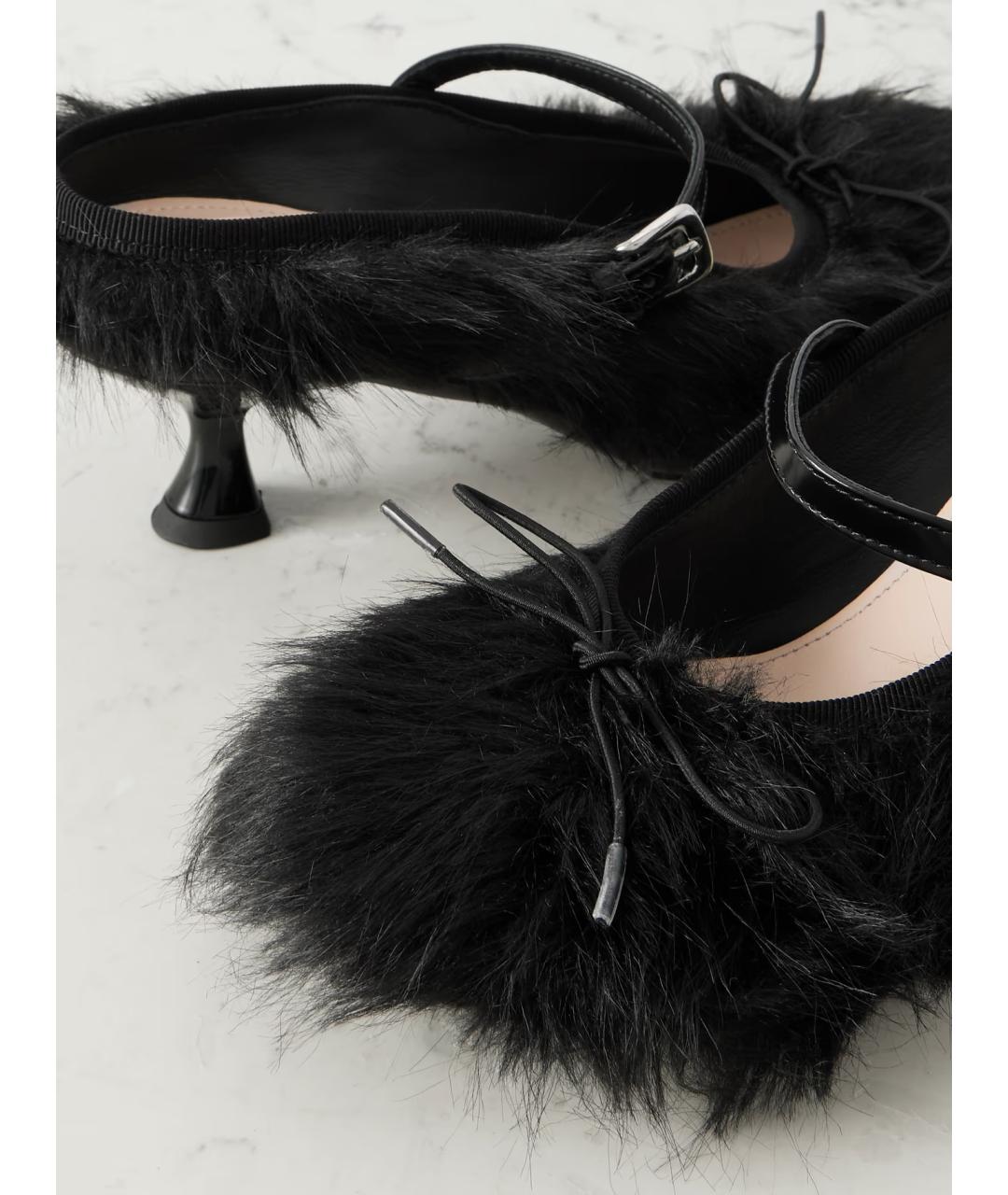 SIMONE ROCHA Черные мюли, фото 4