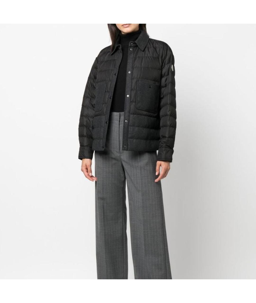 MONCLER Черная куртка, фото 3