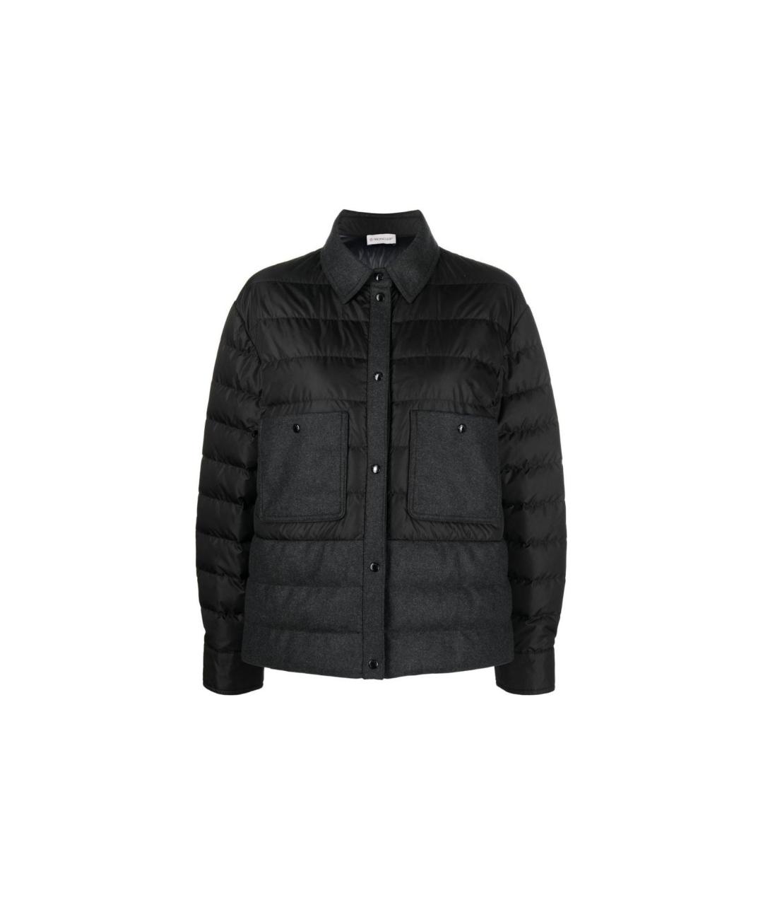 MONCLER Черная куртка, фото 1