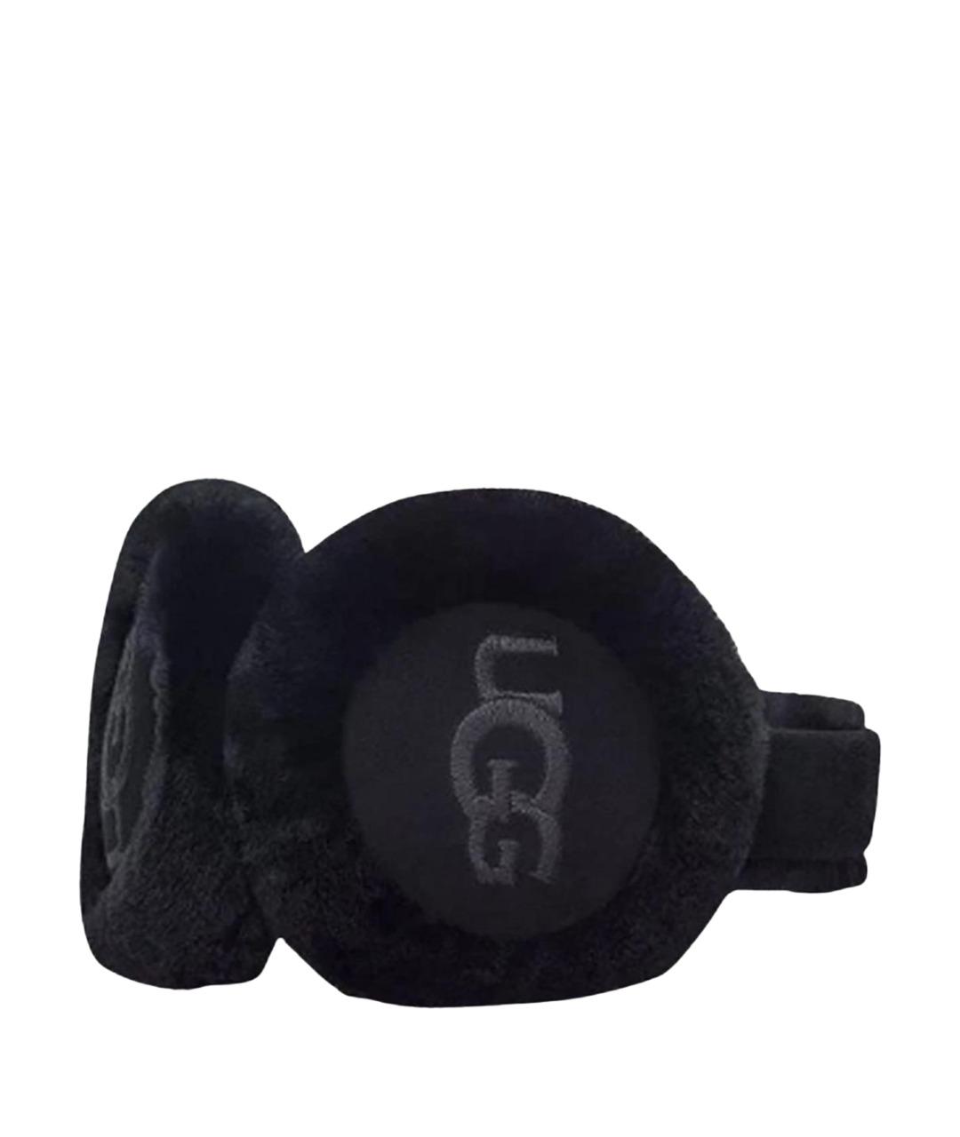 UGG AUSTRALIA Черные шерстяные наушники, фото 1