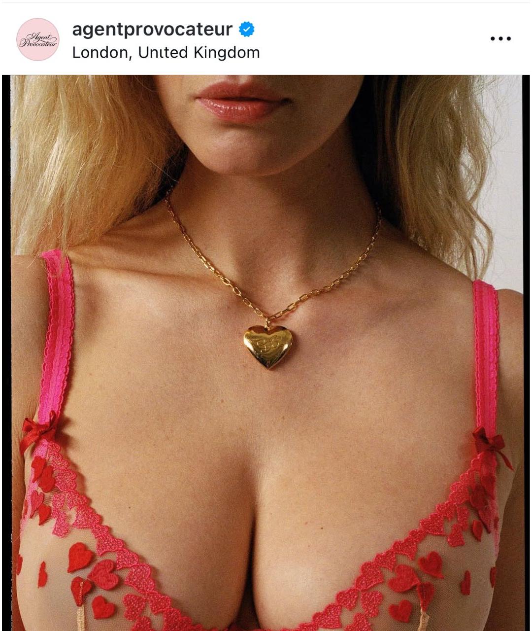 AGENT PROVOCATEUR Золотое металлическое колье, фото 4