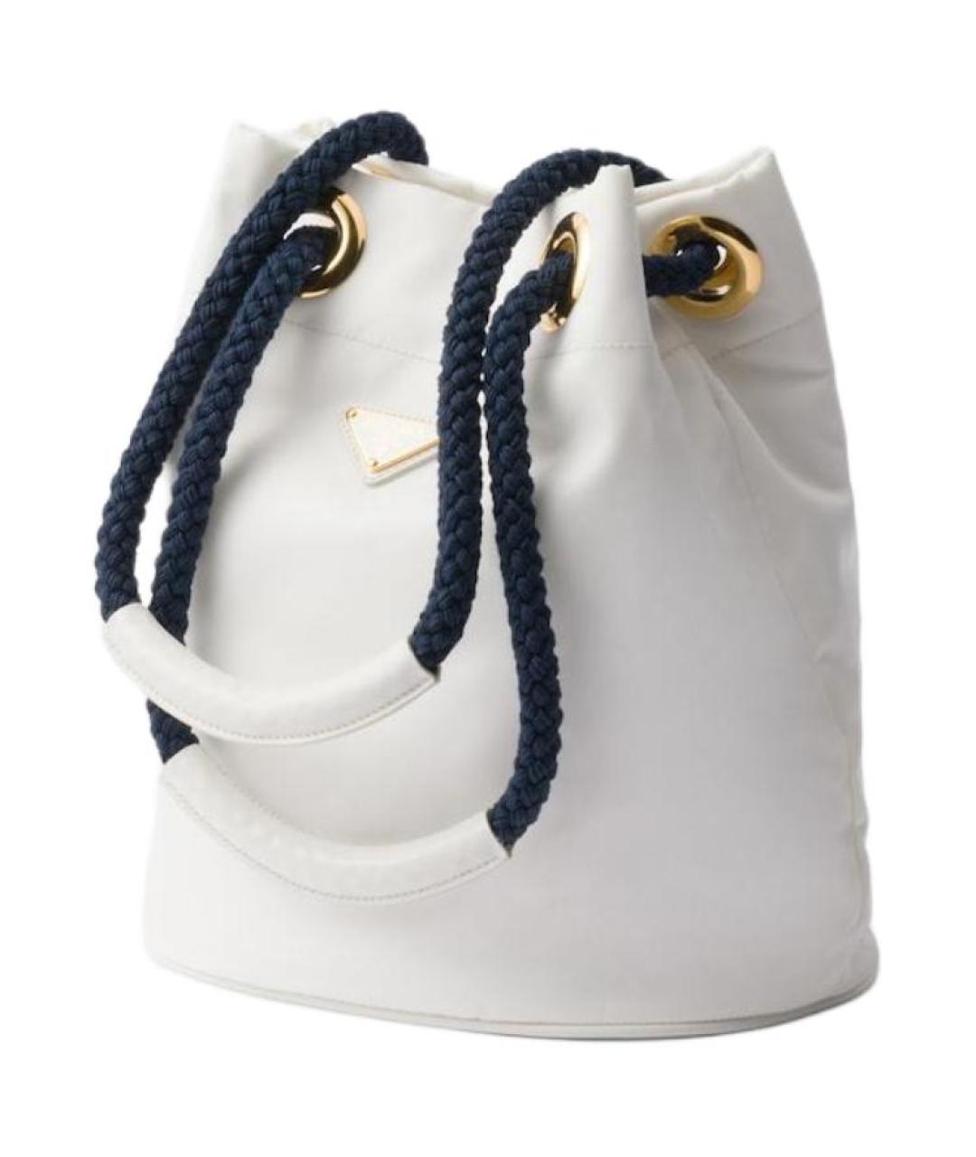 PRADA Белая сумка через плечо, фото 2