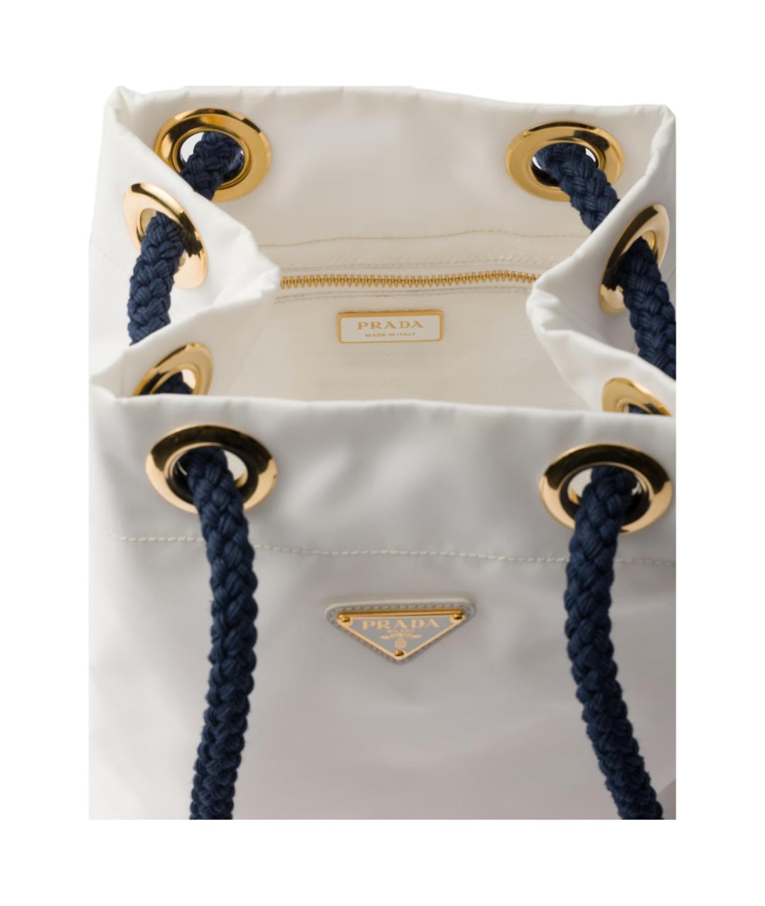 PRADA Белая сумка через плечо, фото 4