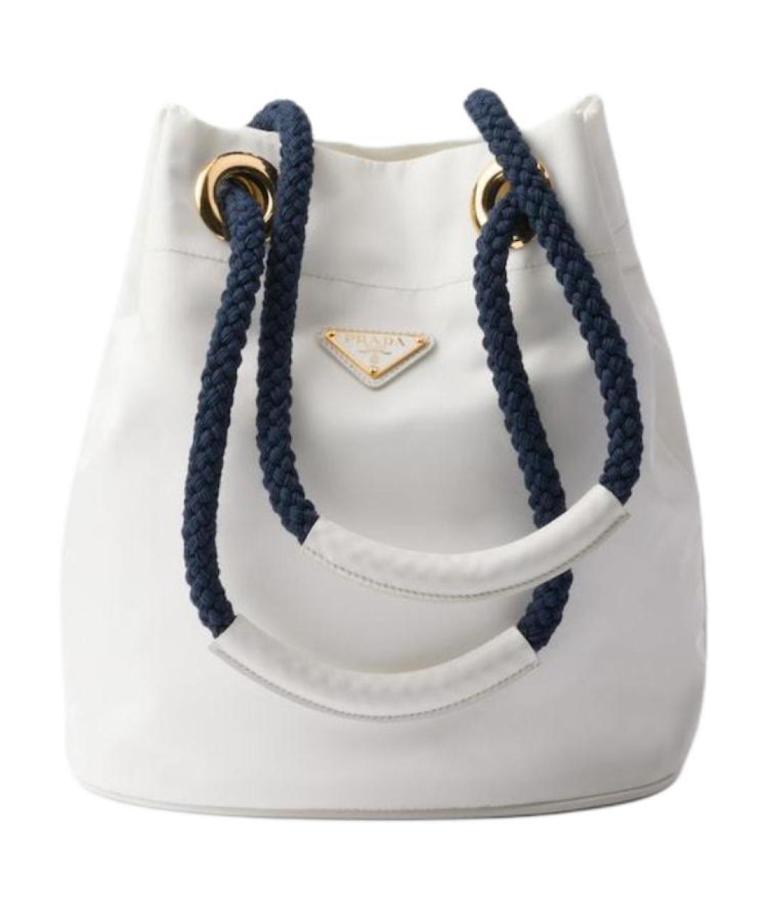 PRADA Белая сумка через плечо, фото 1