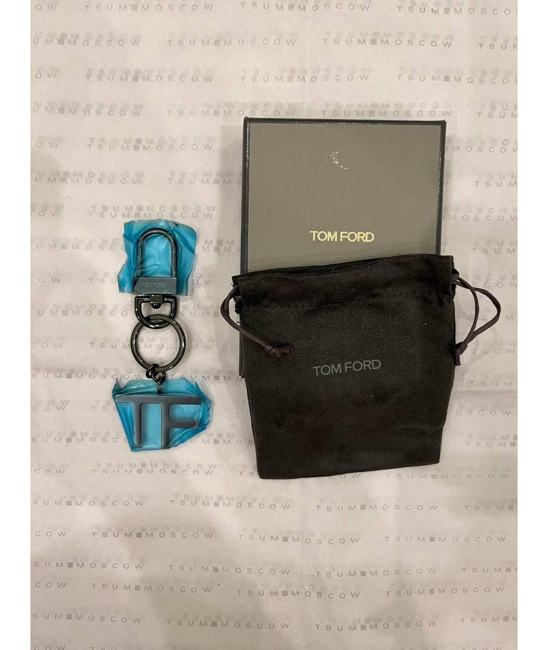 TOM FORD Черный брелок, фото 3