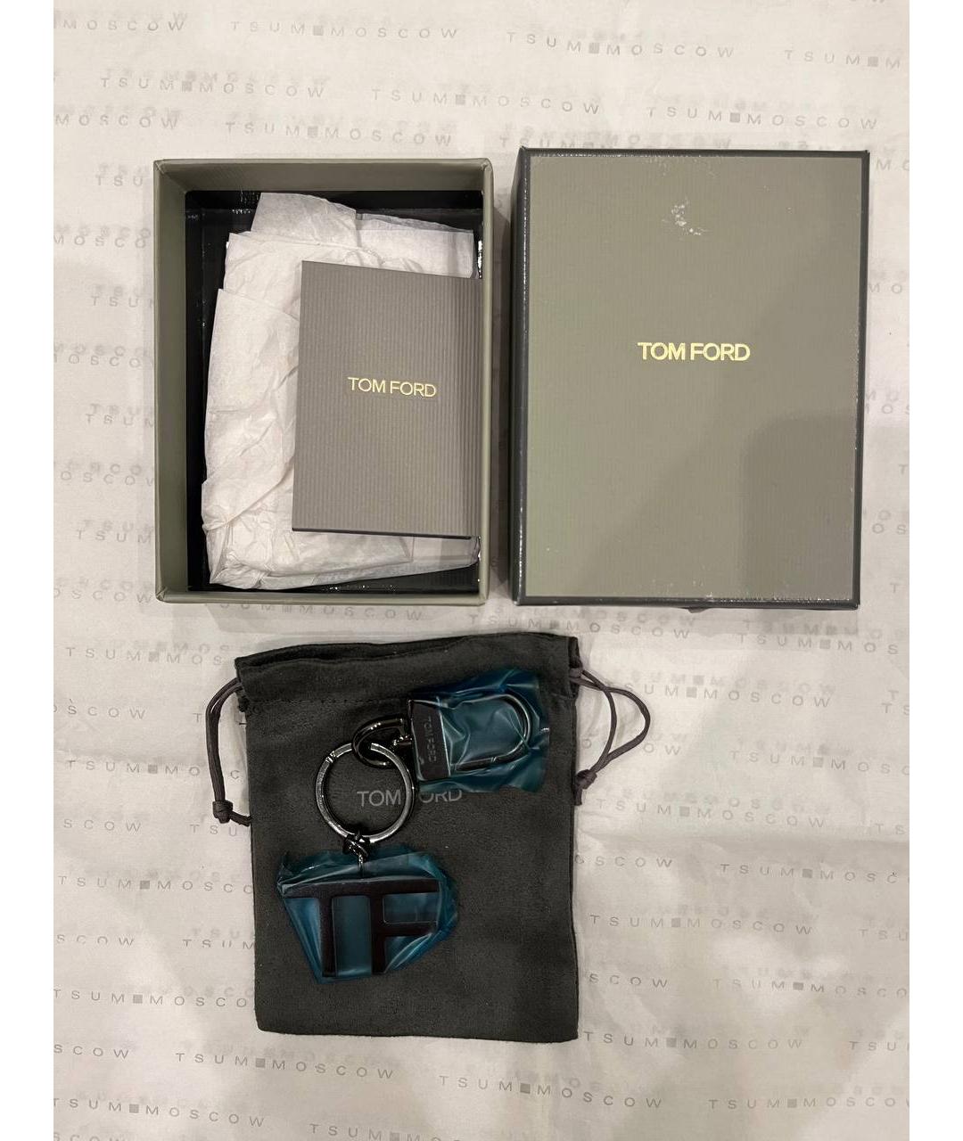 TOM FORD Черный брелок, фото 5