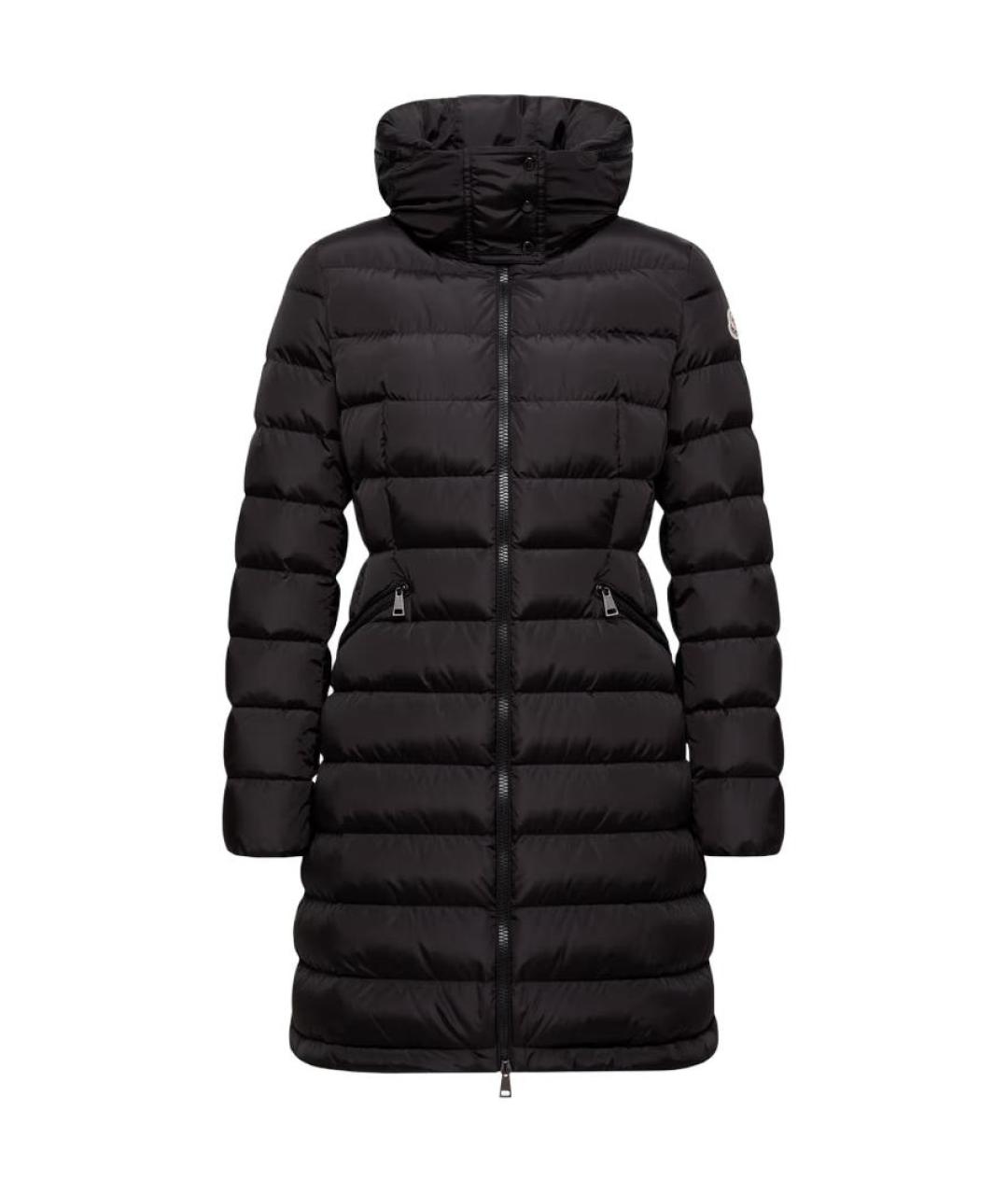 MONCLER Черный пуховик, фото 1