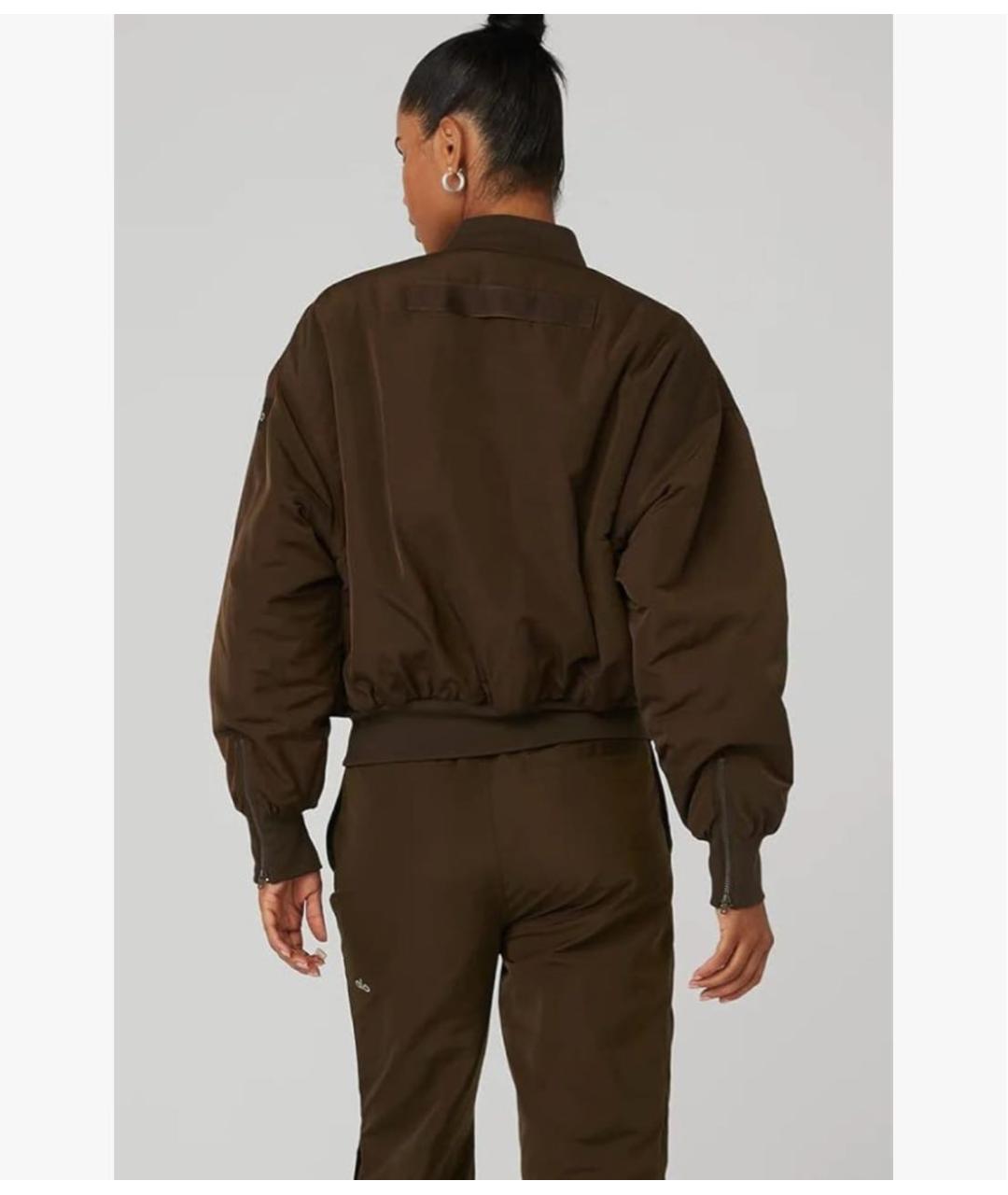 ALO YOGA Коричневая куртка, фото 3