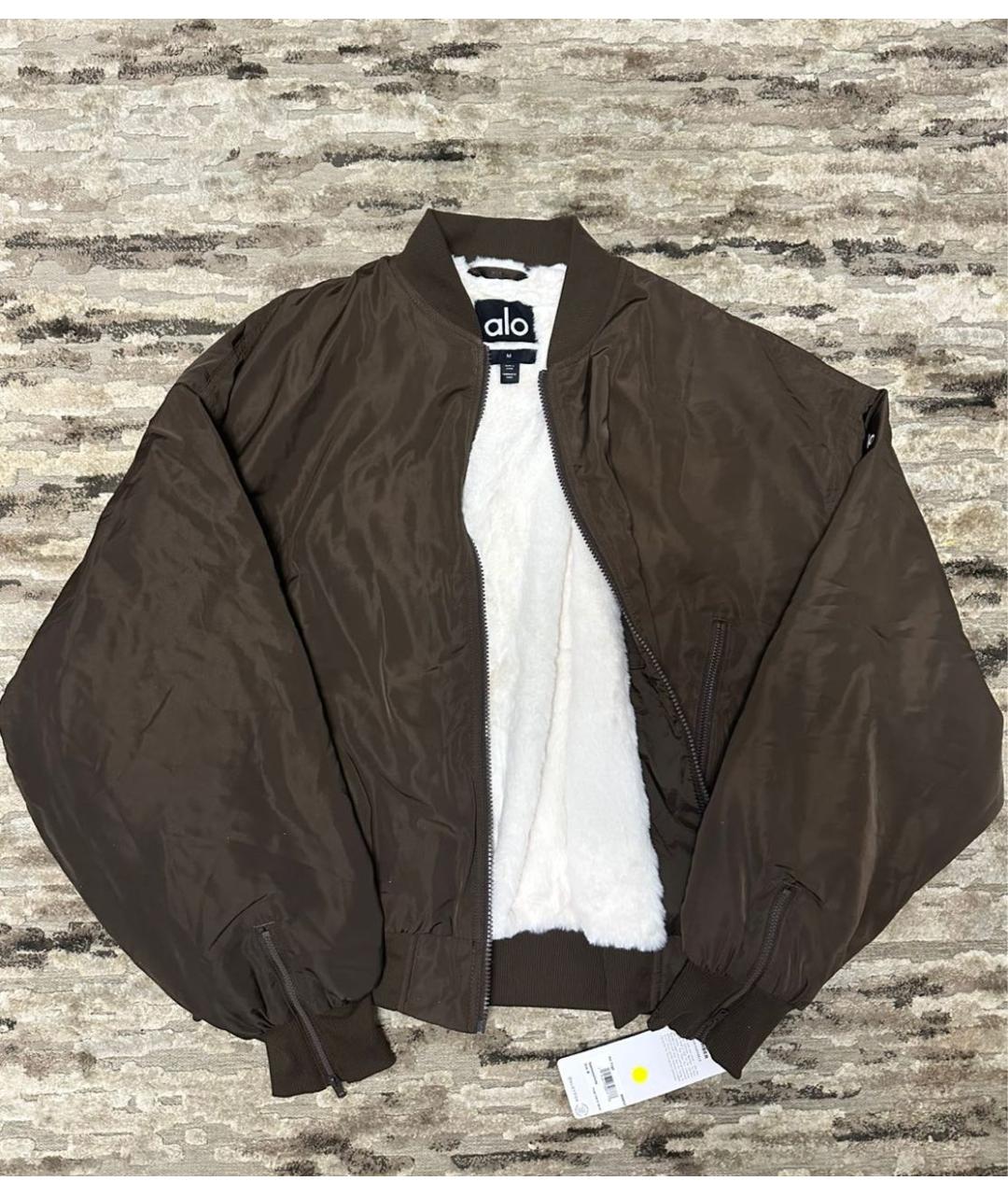 ALO YOGA Коричневая куртка, фото 6