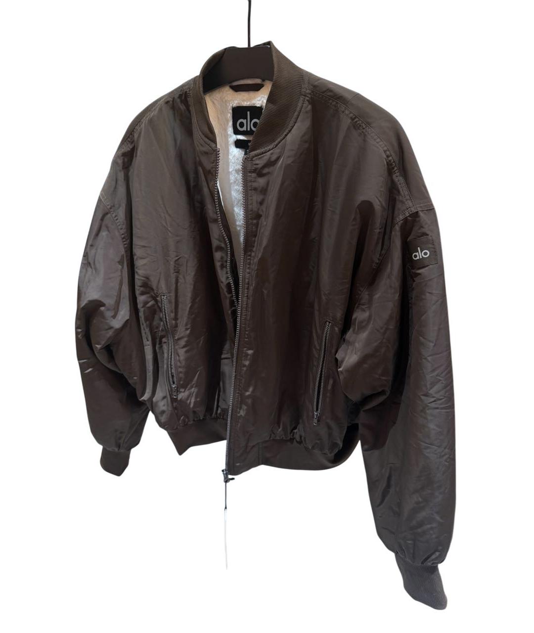 ALO YOGA Коричневая куртка, фото 6