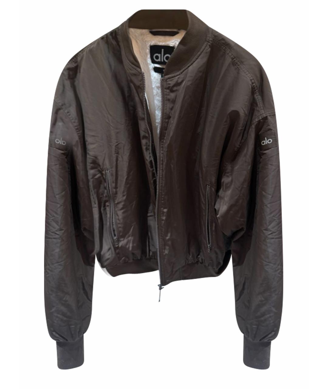 ALO YOGA Коричневая куртка, фото 1
