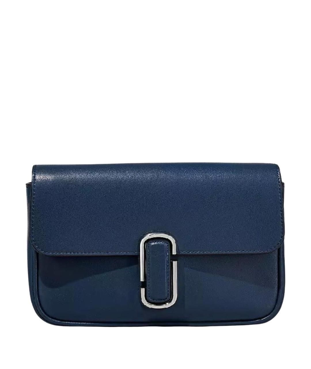 MARC JACOBS Темно-синяя кожаная сумка через плечо, фото 1