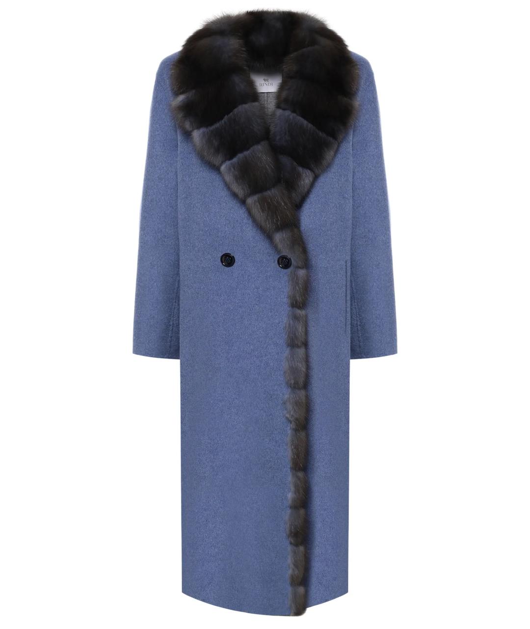 RINDI Голубое пальто, фото 1