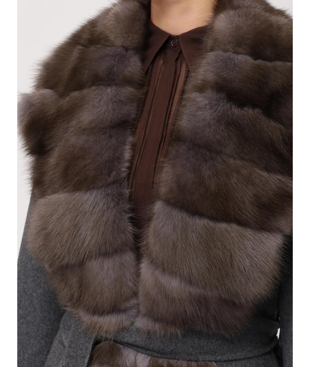 RINDI Серое пальто, фото 5