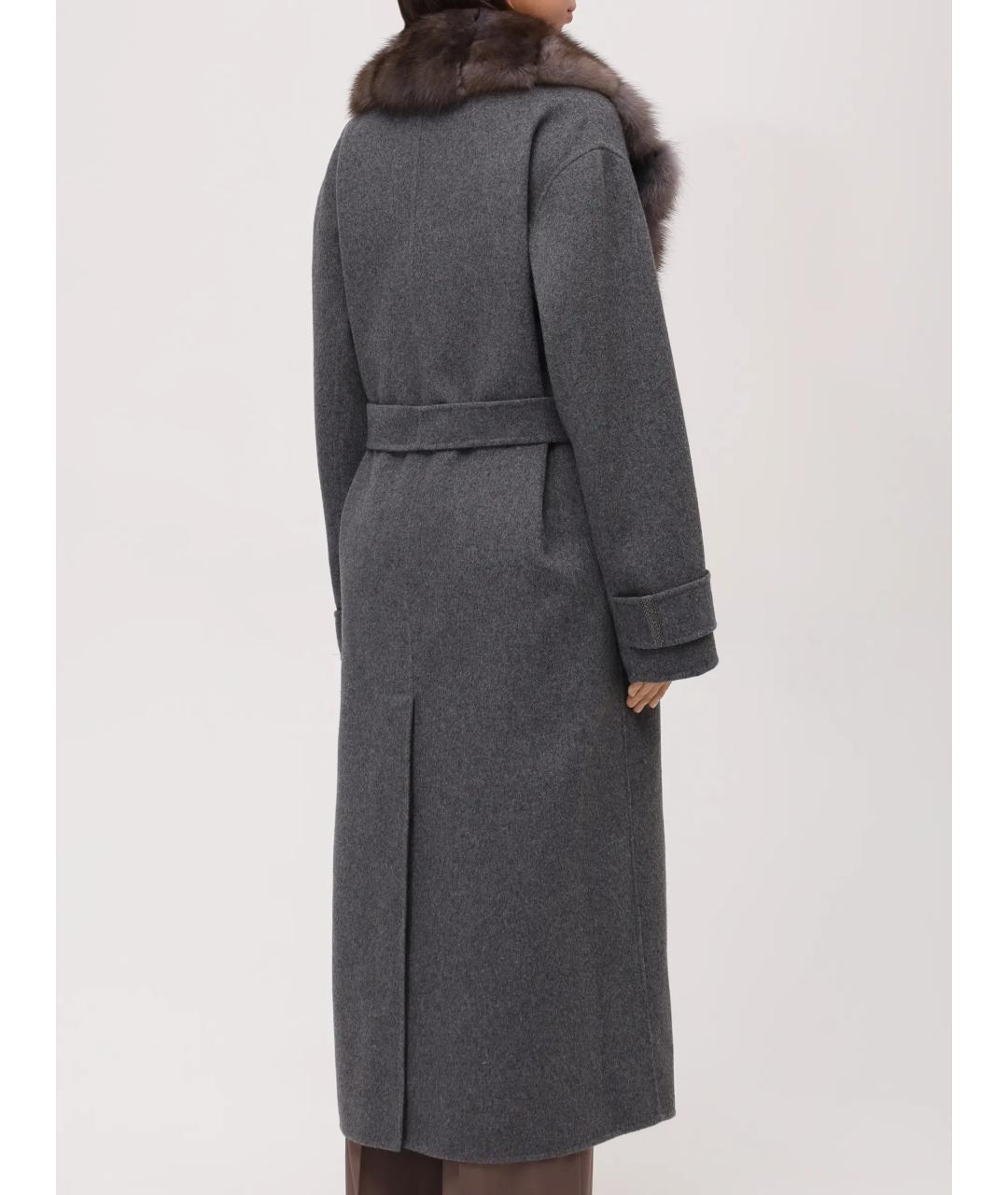 RINDI Серое пальто, фото 3