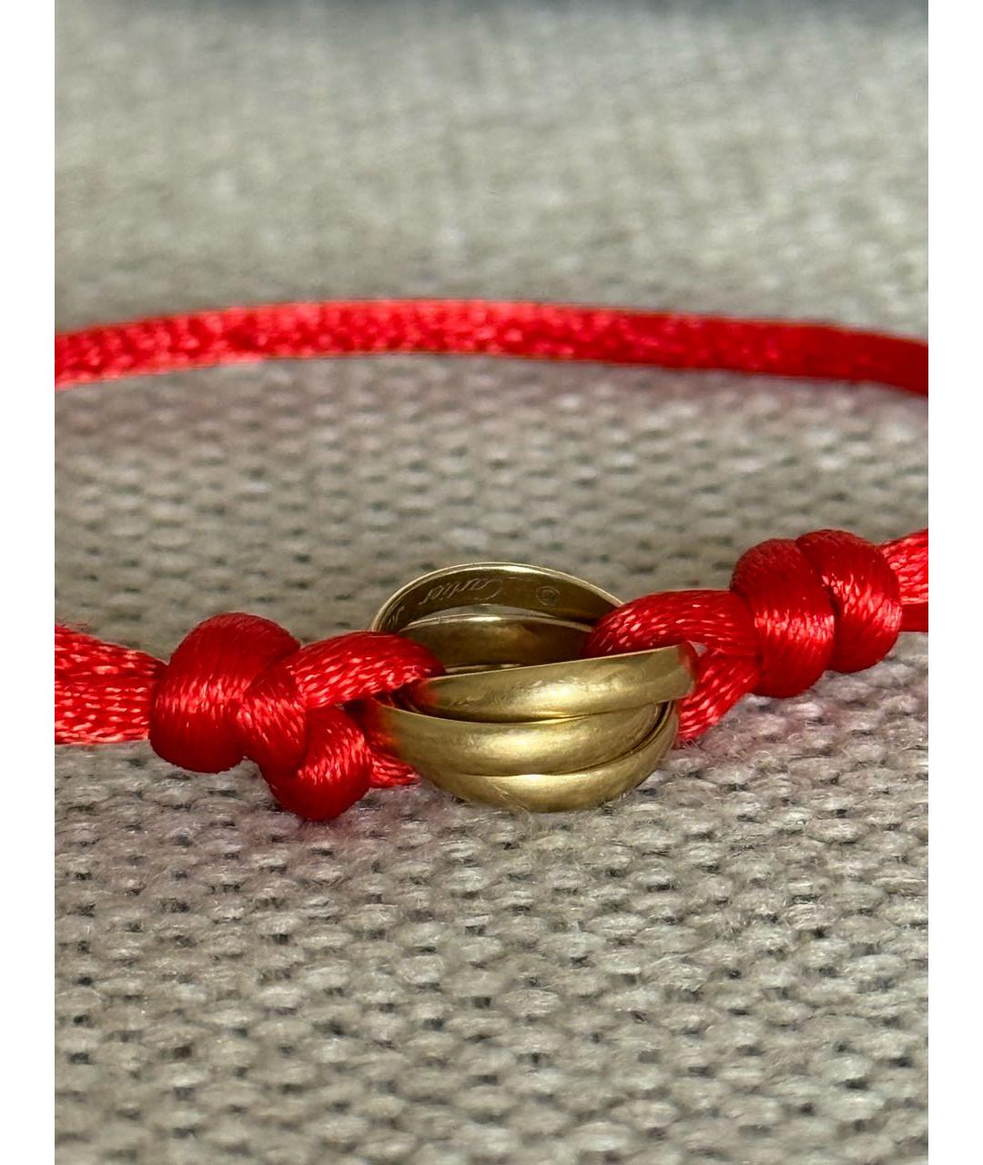 CARTIER Красный браслет из желтого золота, фото 4
