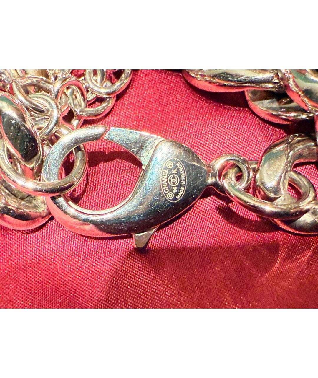 CHANEL Серебряное колье, фото 3