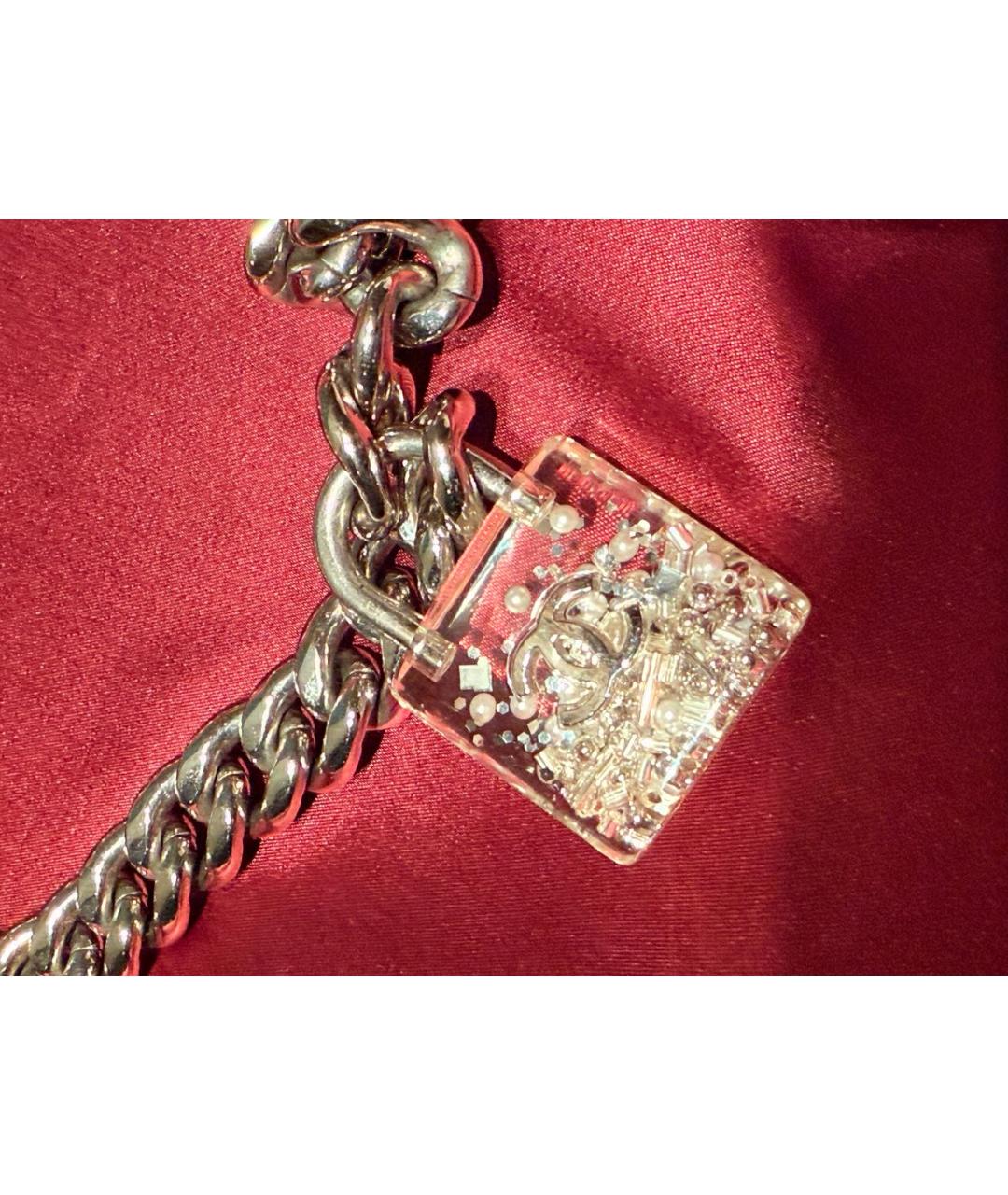 CHANEL Серебряное колье, фото 4