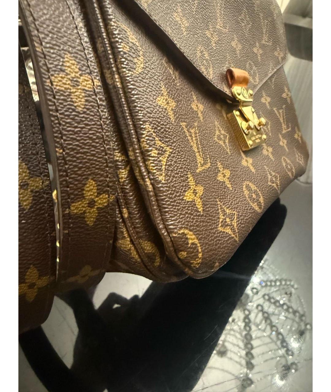 LOUIS VUITTON Коричневая сумка через плечо, фото 2