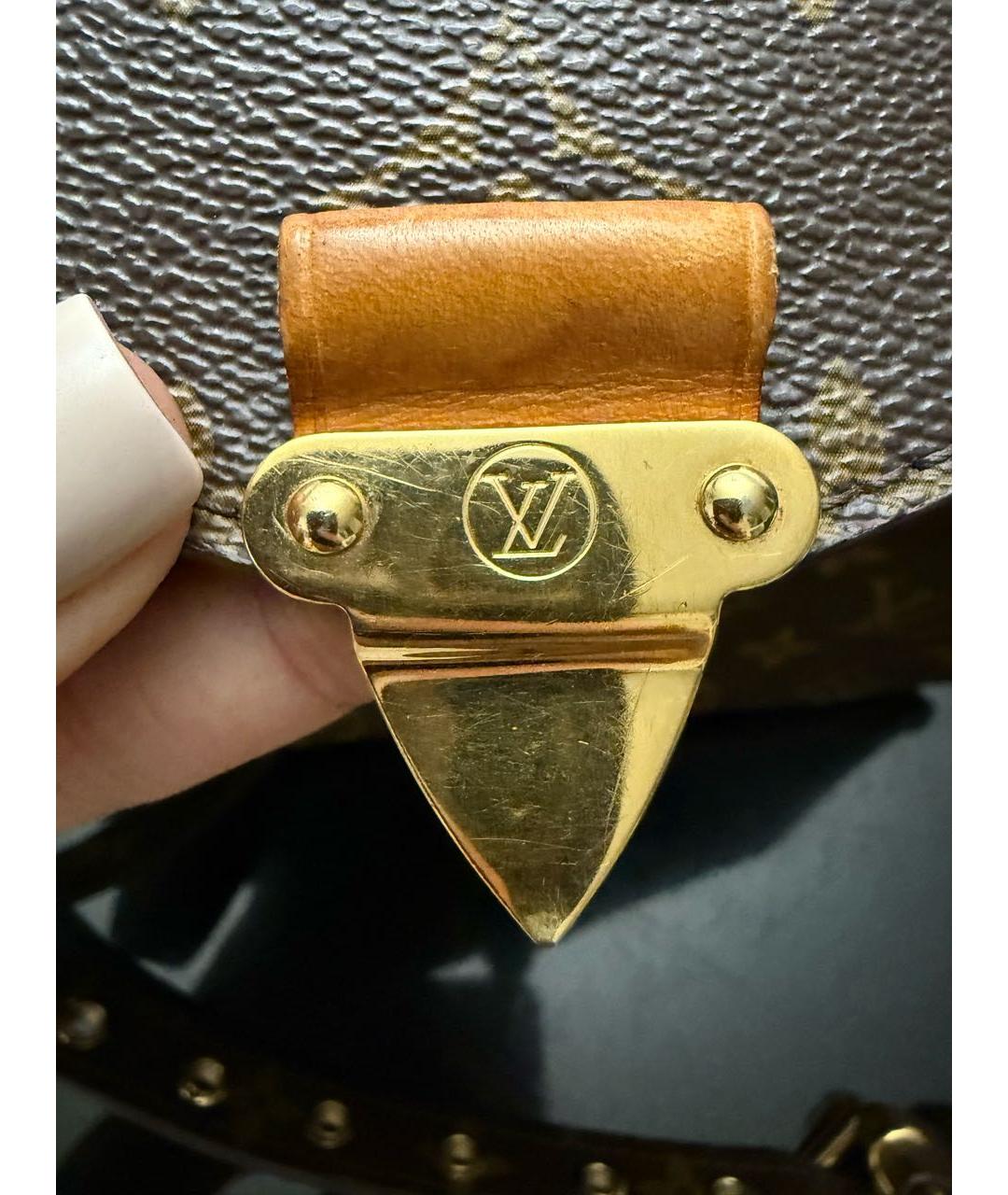 LOUIS VUITTON Коричневая сумка через плечо, фото 6