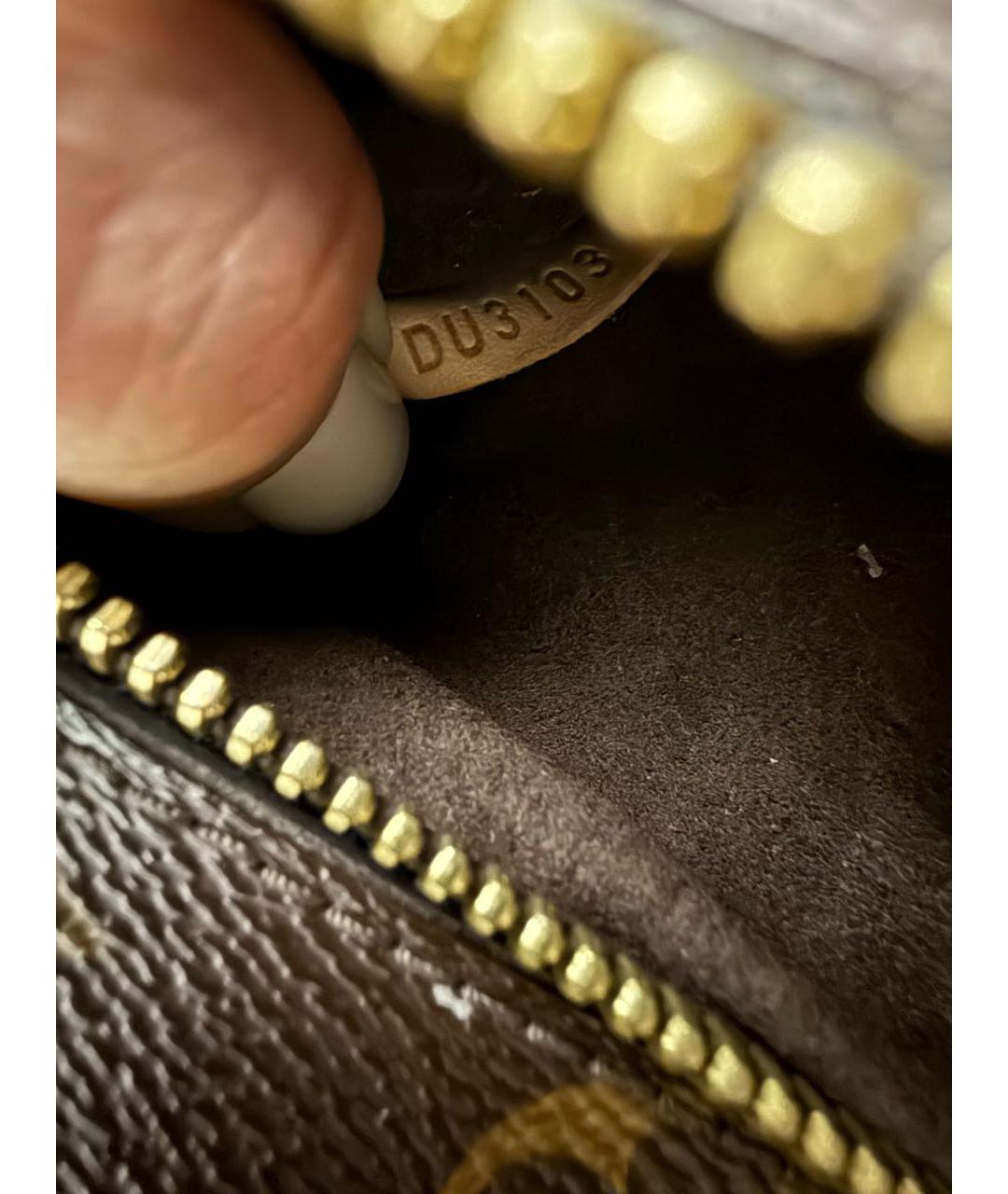 LOUIS VUITTON Коричневая сумка через плечо, фото 8