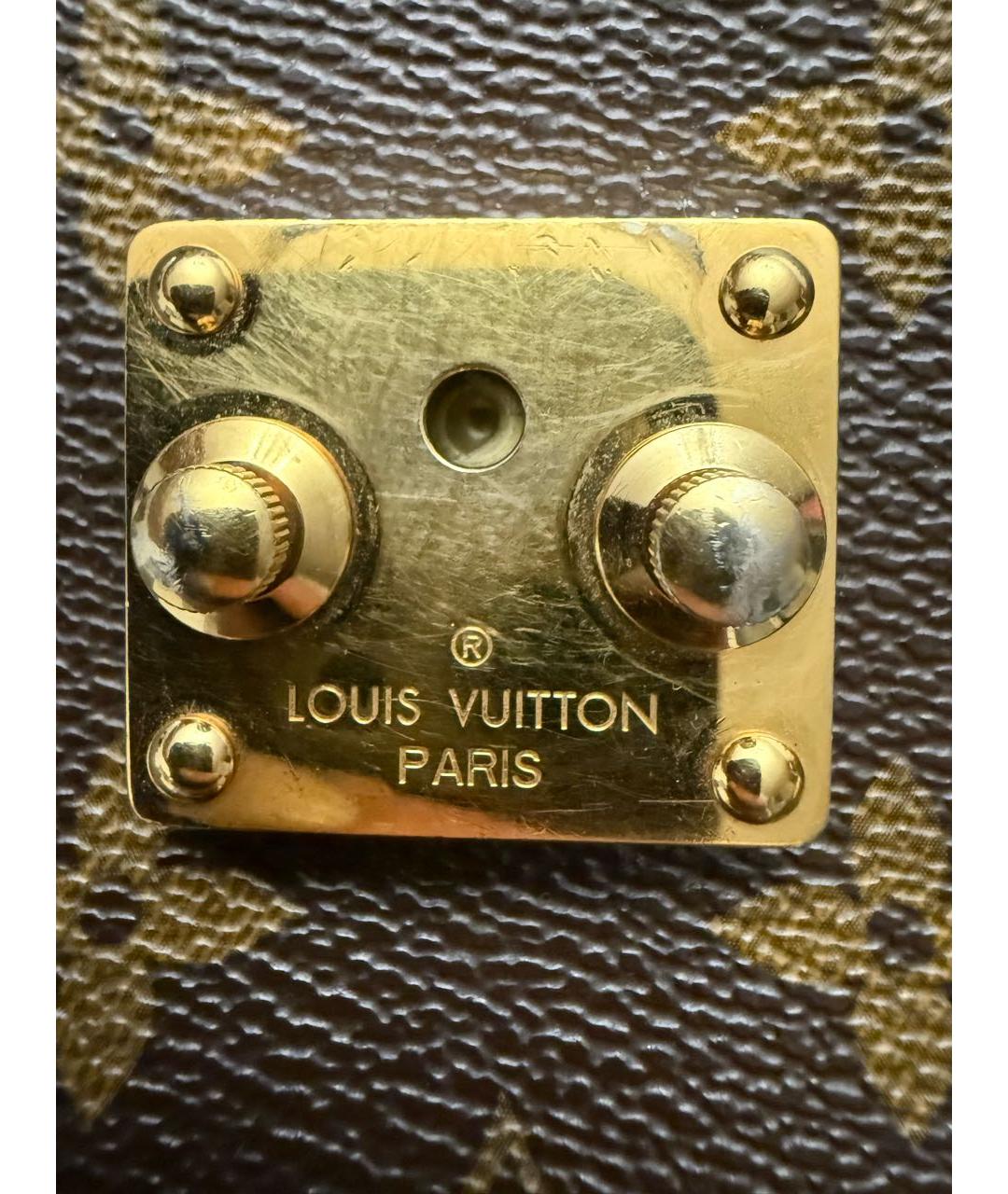 LOUIS VUITTON Коричневая сумка через плечо, фото 5