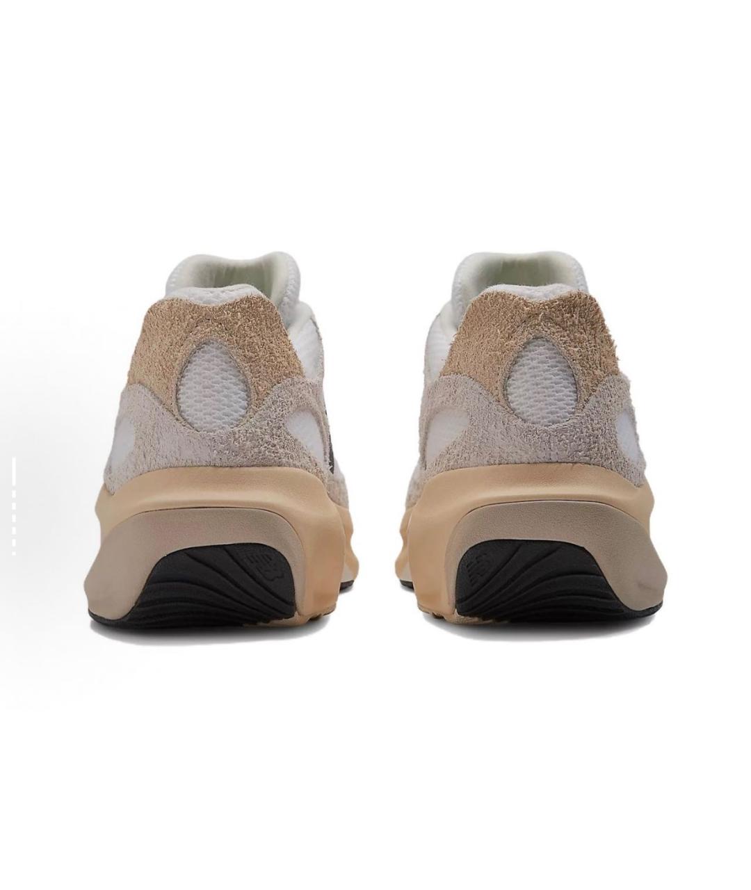 NEW BALANCE Бежевые замшевые кроссовки, фото 4