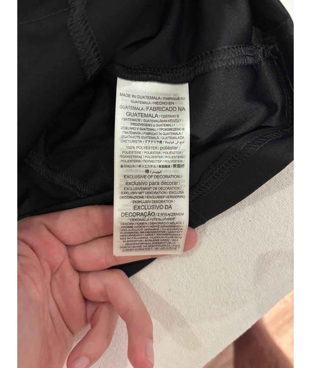 NIKE Черная синтетическая футболка, фото 5