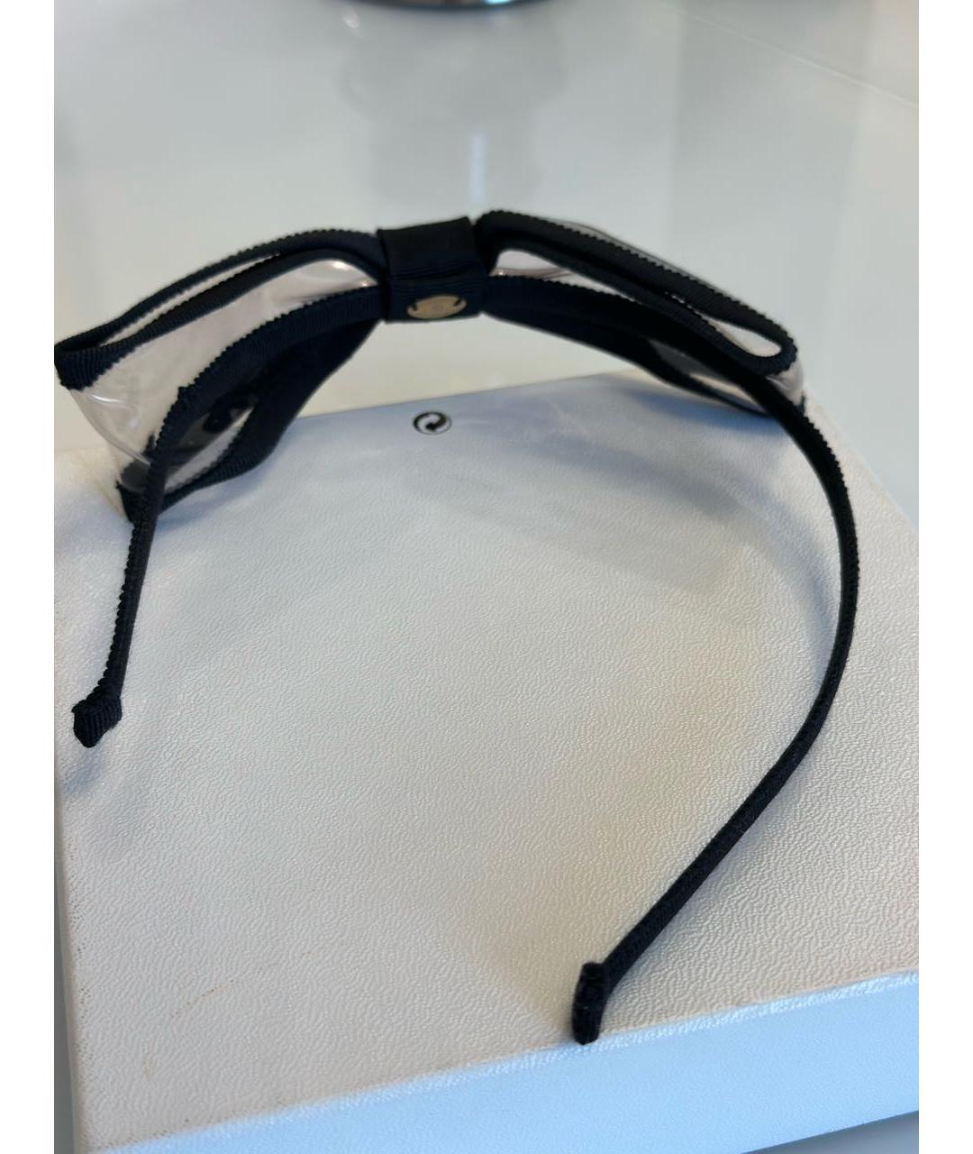 CHANEL Черный ободок, фото 6