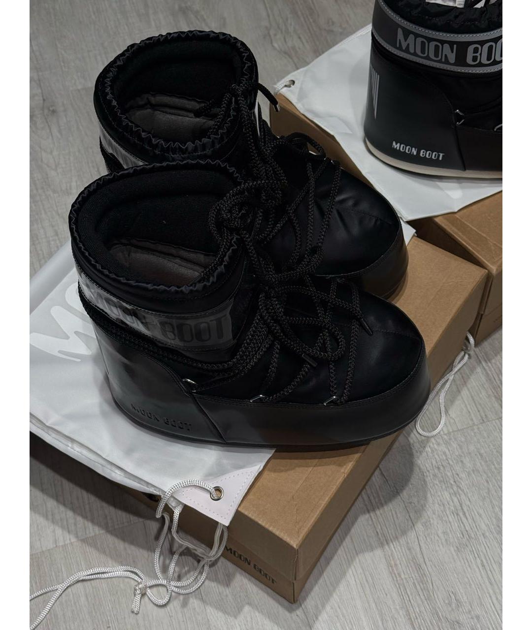 MOON BOOT Черные брогги и оксфорды, фото 4