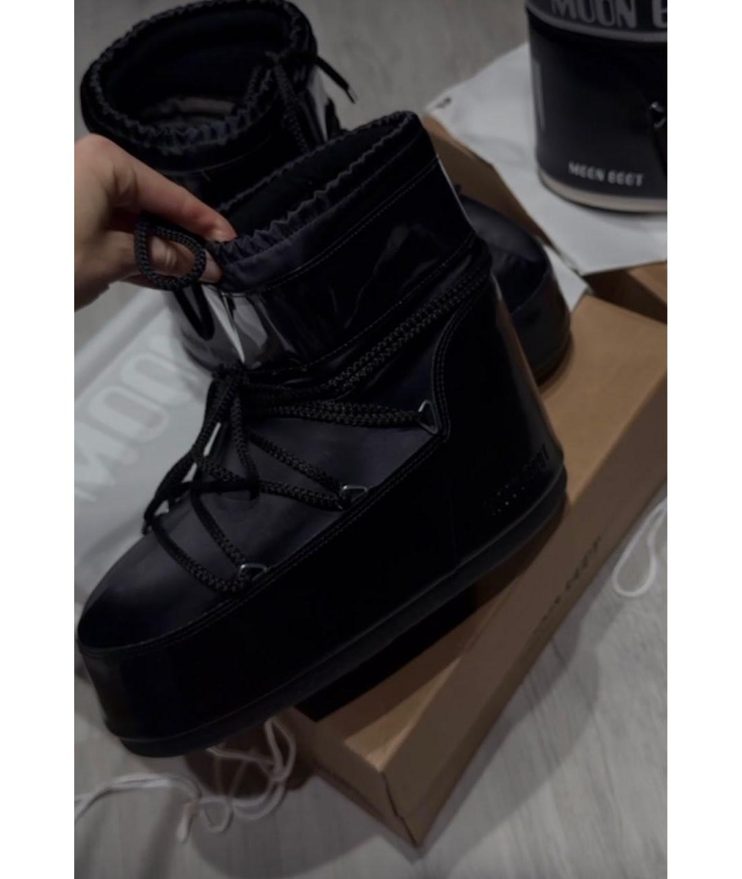 MOON BOOT Черные брогги и оксфорды, фото 6