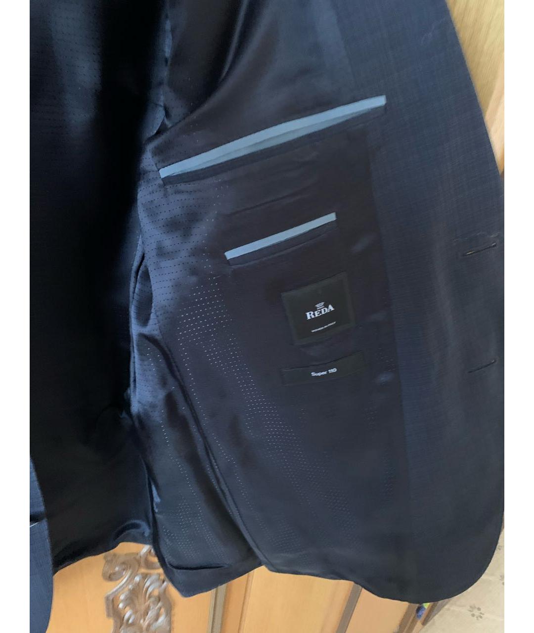 HUGO BOSS Темно-синий классический костюм, фото 7