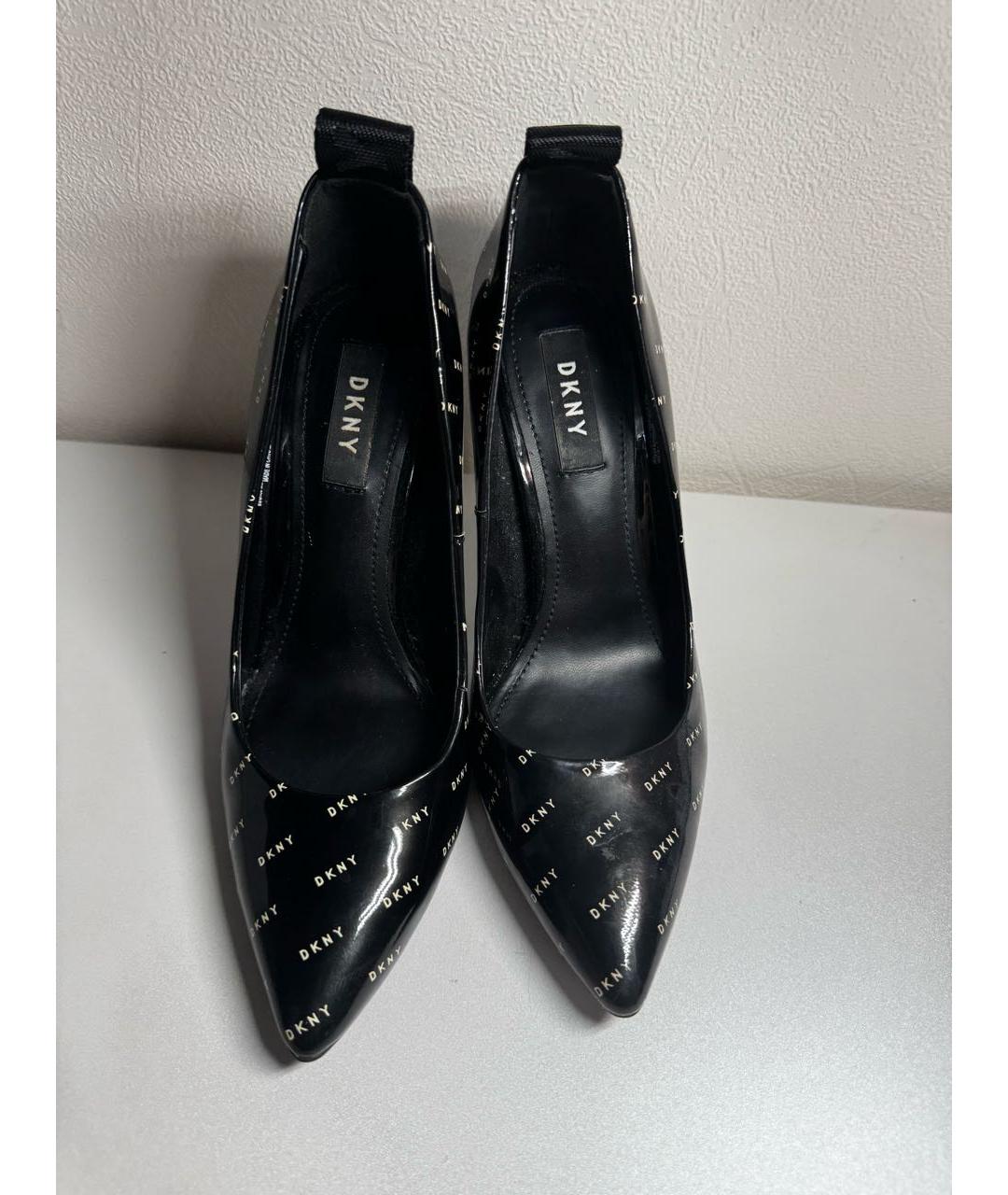 DKNY Черные туфли из лакированной кожи, фото 2