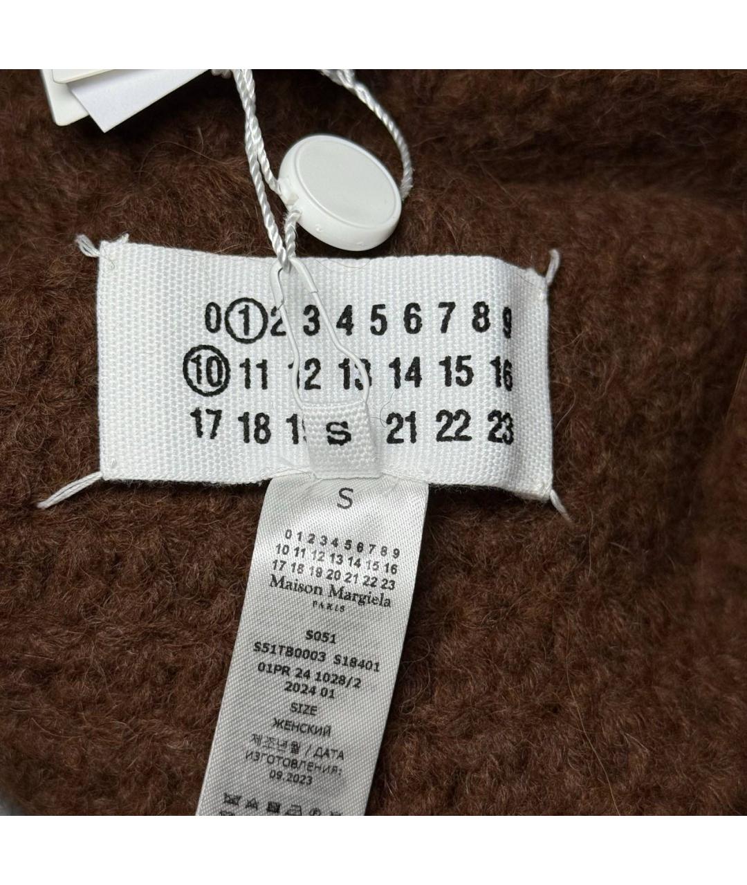 MAISON MARGIELA Коричневая шапка, фото 8